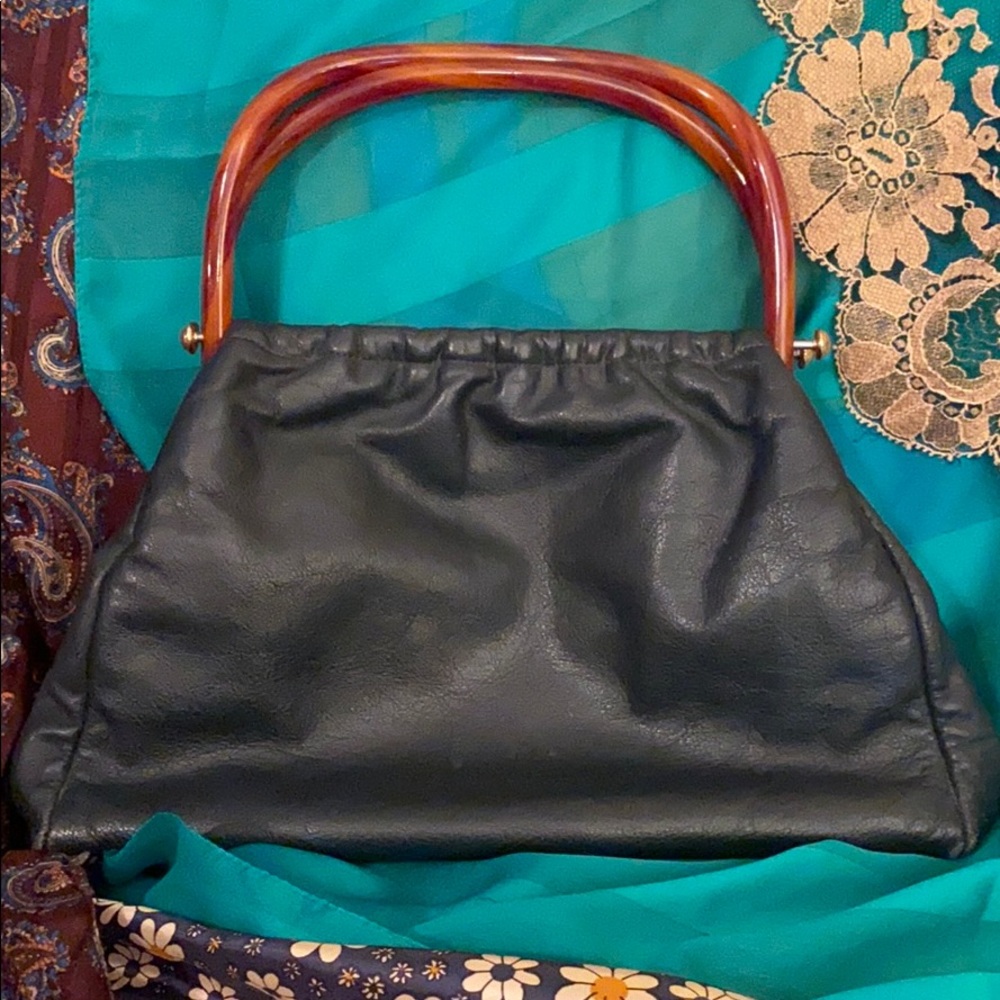 Vintage Blue Handbag